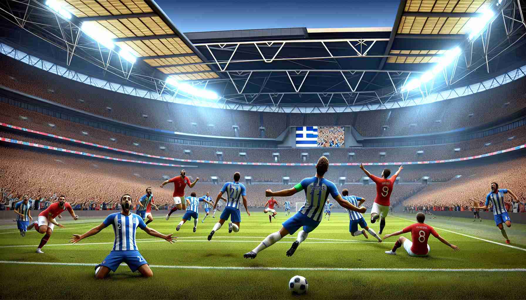 Shocking Upset: Greece Conquers England at Wembley