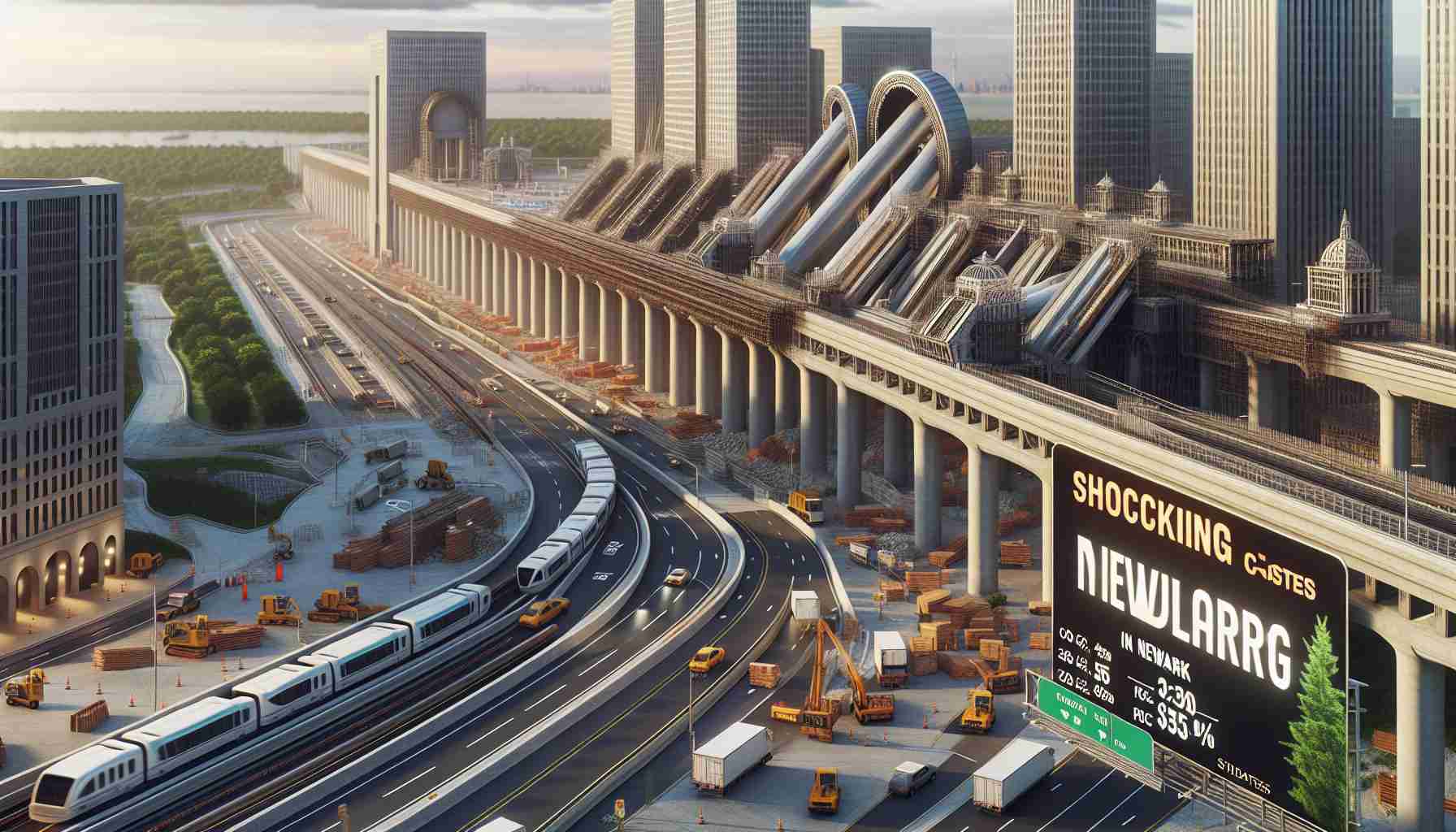 Shocking Cost Surge Hits Newark’s New AirTrain Project Shocking Cost Surge Hits Newark’s New AirTrain Project