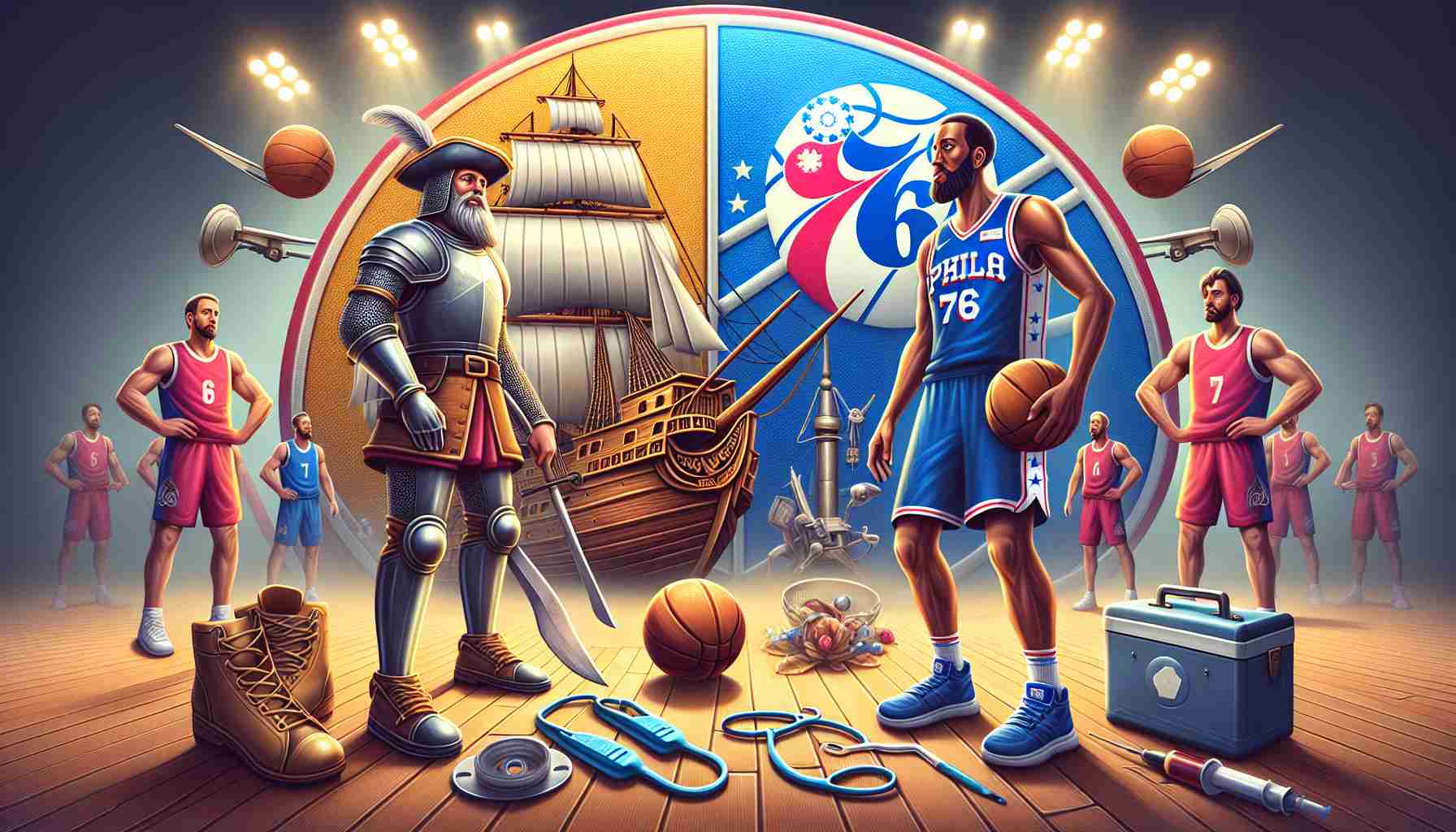Underdogs Unite: 76ers Face Undefeated Cavaliers Amidst Injury Crisis