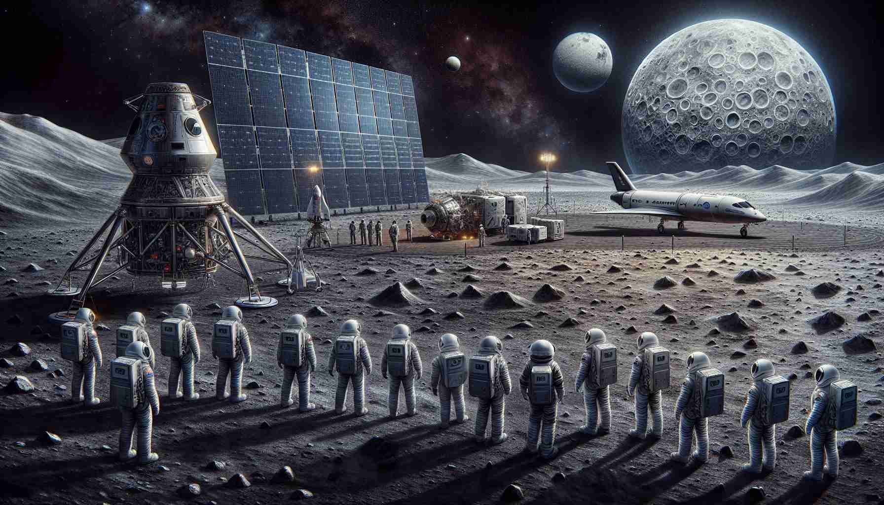 NASA Partners with SpaceX and Blue Origin for Ambitious Lunar Missions
