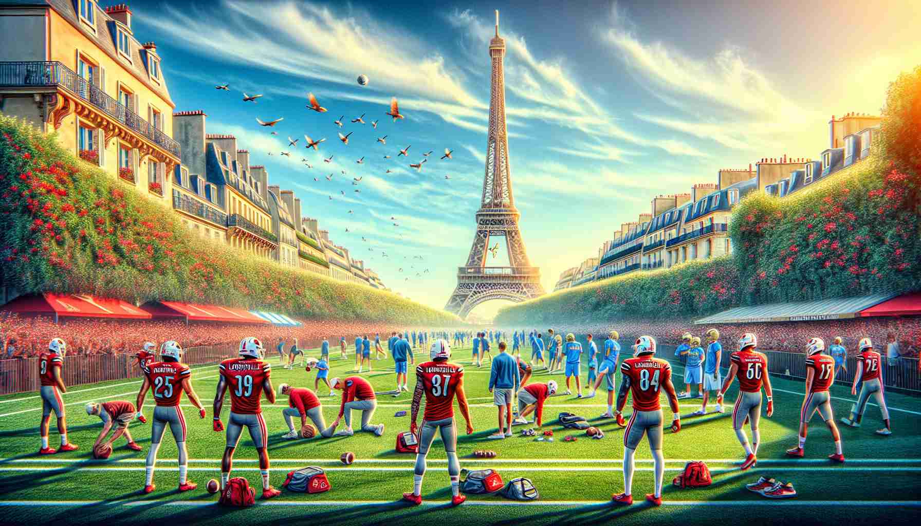 Louisville Cardinals Take on UCLA: A Parisian Adventure Before the Game Louisville Cardinals Take on UCLA: A Parisian Adventure Before the Game