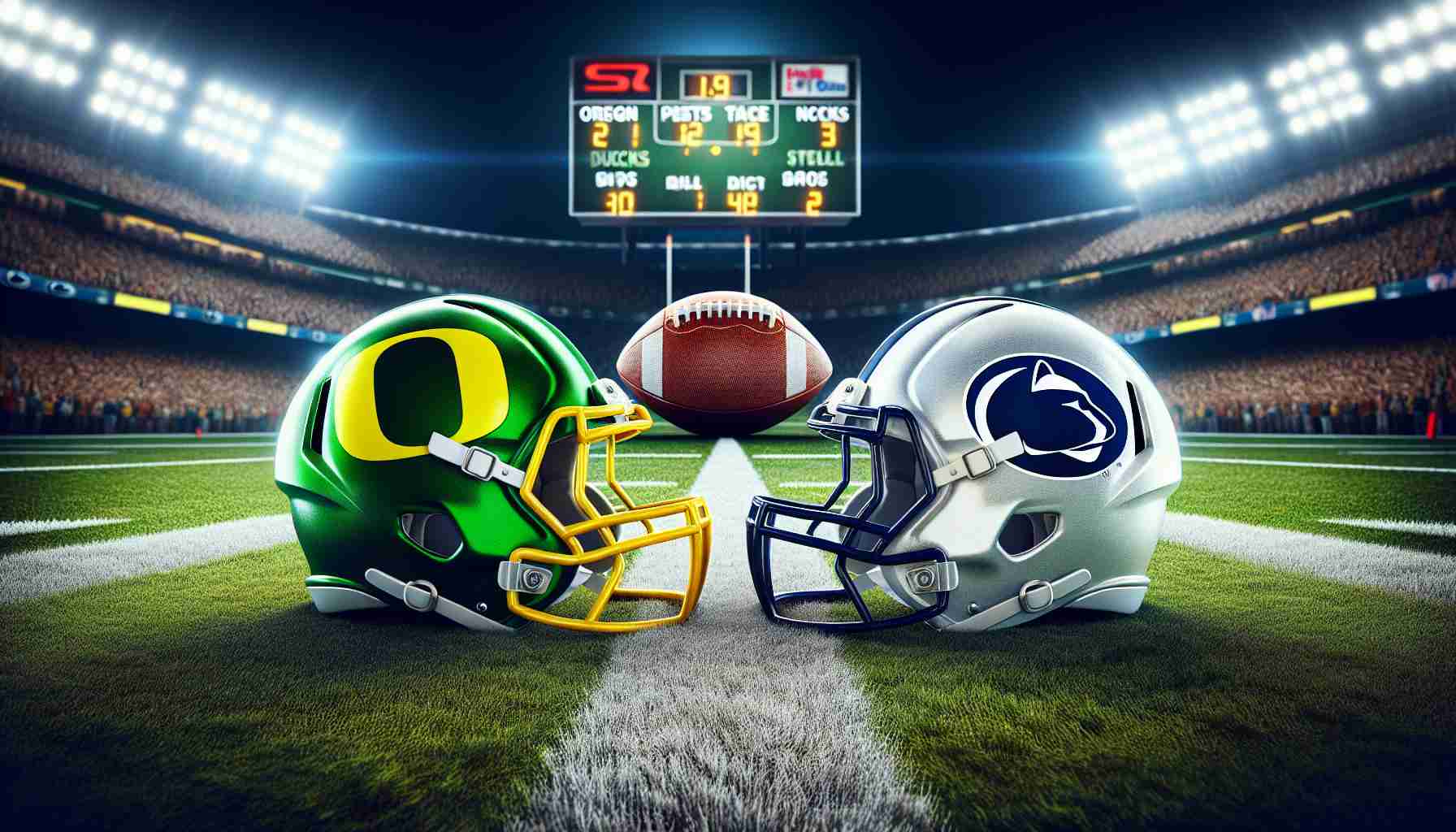 Oregon Ducks to Clash with Penn State for Big Ten Glory