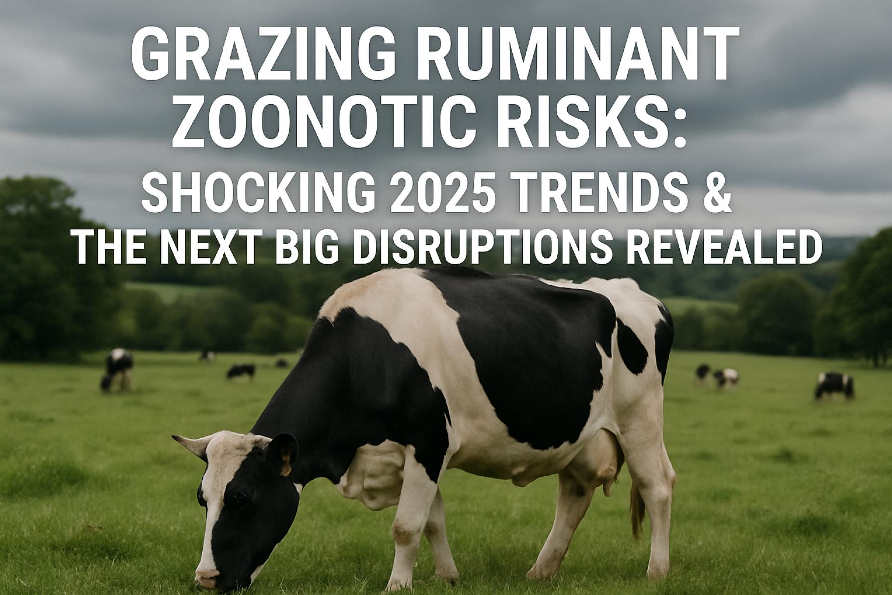 Rizika zoonóz spojená s pastevním přežvýkavcem: Šokující trendy 2025 a odhalení dalších velkých disruptivních faktorů